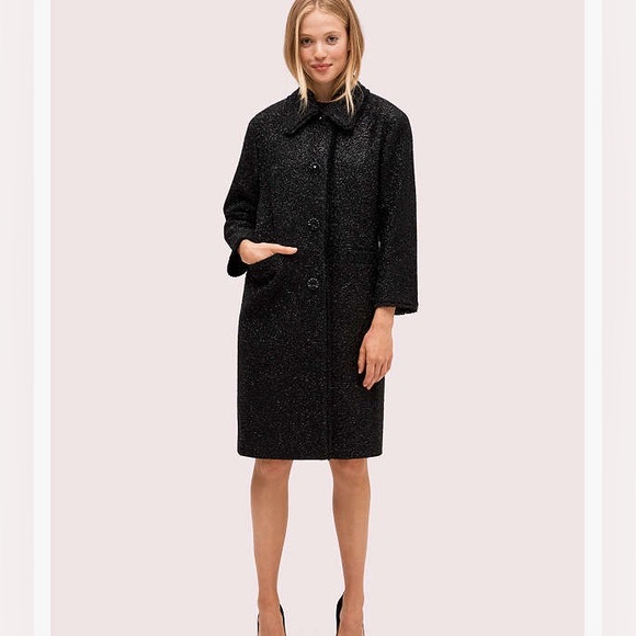 Kate Spade Tinsel Tweed Jacket, Size 4 - Picture 13 of 15